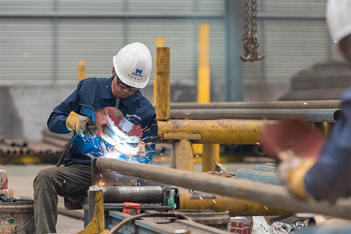 古交网架焊接车间